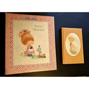 Hallmark Photo Memories Binder & NEW Samual Butcher 1988 Journal Thomas Nelson